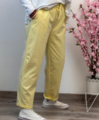 Pantalon Sacha jaune TU 42/50