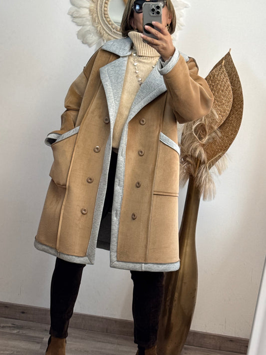 Manteau Léon beige