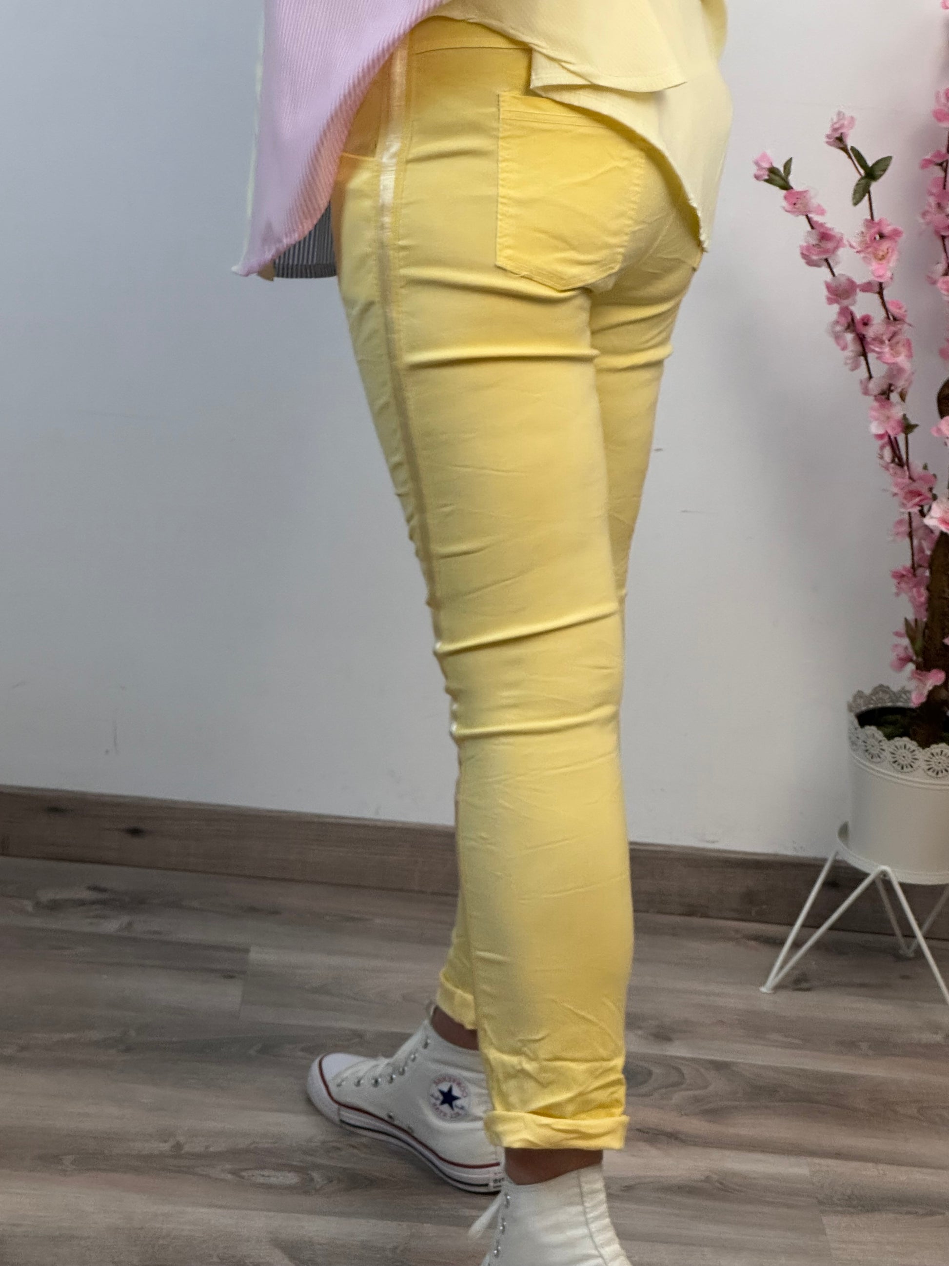 Pantalon magique jaune TU 36/44