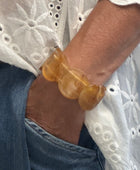 Bracelet bohème beige ou marron