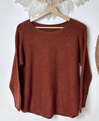 Pull maille col rond