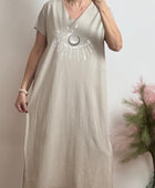 Robe teeshirt beige TU 38/46