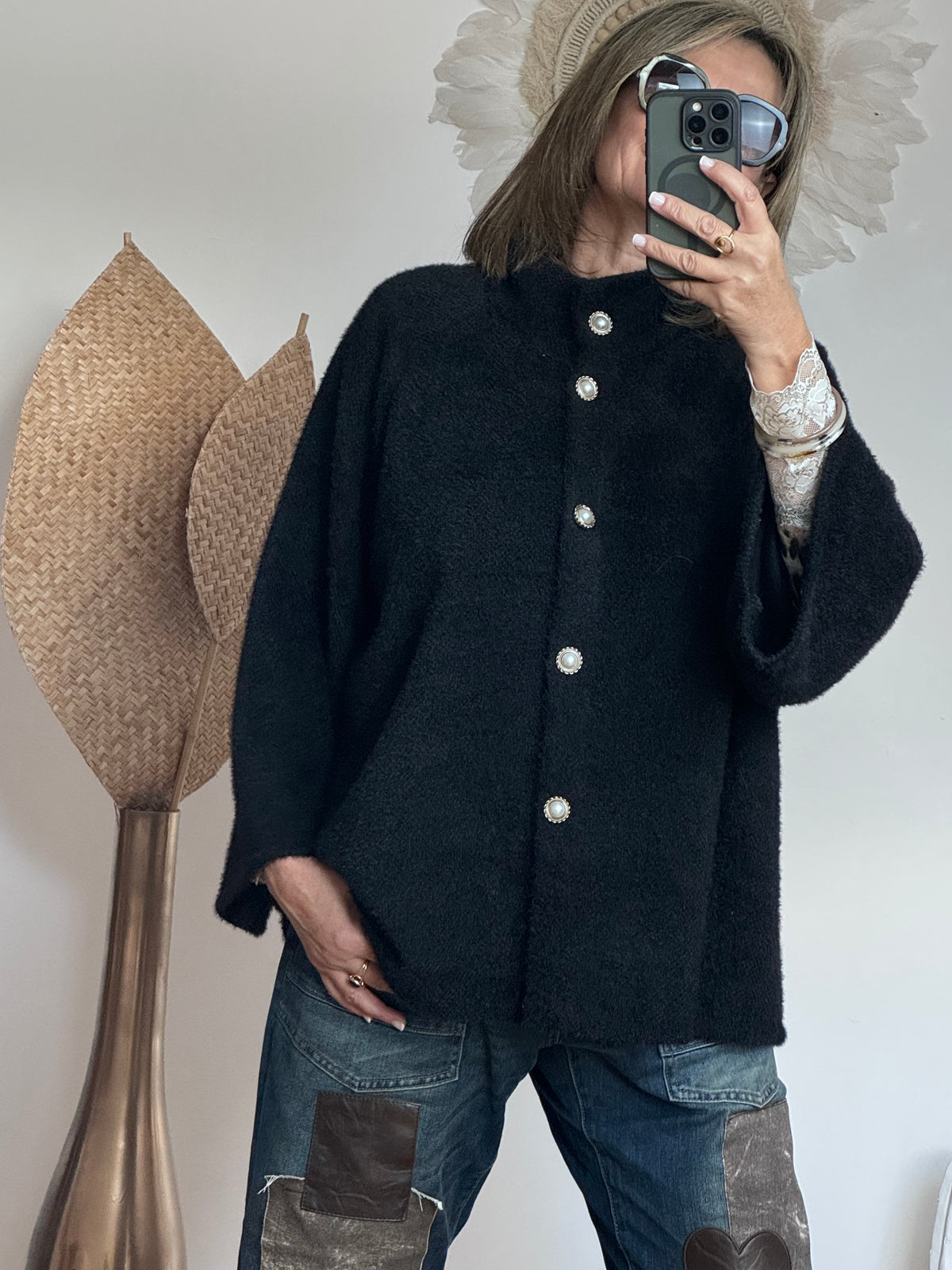Veste Agathe noire