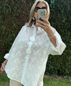 Chemise Nina broderie blanche