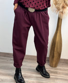 Pantalon Sacha lie de vin 42/50