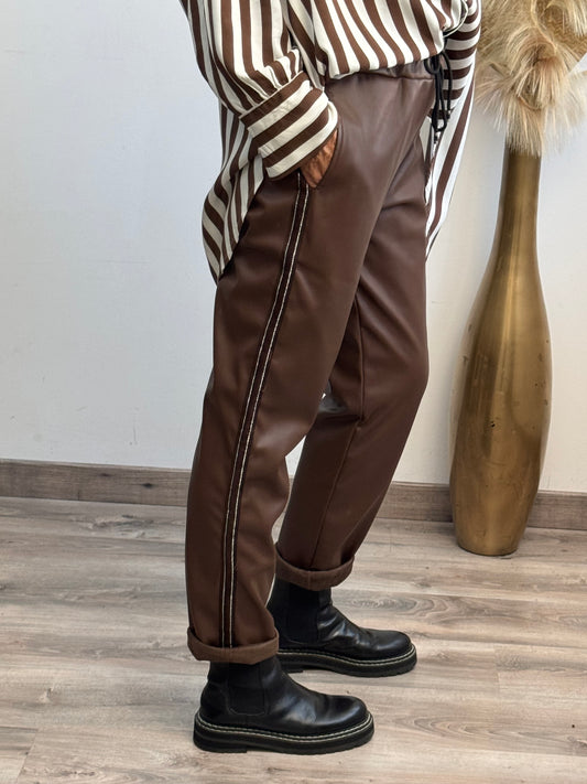 Pantalon Hector marron