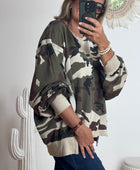 Sweat-shirt oversize camouflage TU 38/50