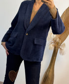 Blazer d’hiver bleu TU 36/44