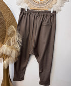 Pantalon saroual marron