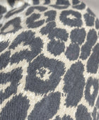 Jeans wide leg leopard