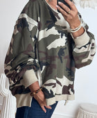 Sweat-shirt oversize camouflage TU 38/50