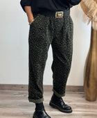 Pantalon Tiago kaki