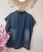 Chemise jeans Flowers