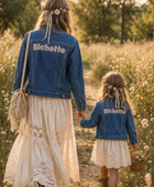Blouson jeans bichette enfants du 2 au 16 ans