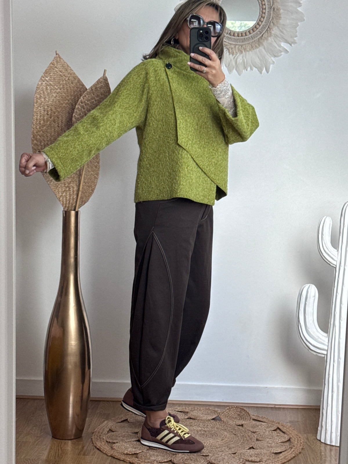 Veste Solan vert pistache