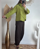 Veste Solan vert pistache