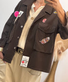 Veste marron casuel