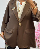 Blazer marron Augustin TU 44/48