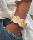 Bracelet bohème beige ou marron