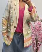 Veste blazer love et œil