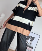 Pull Romy noir jolie forme