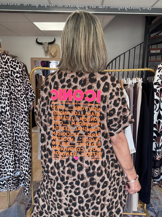 Robe teeshirt iconic Leo