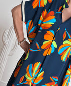 Robe fluide marine
