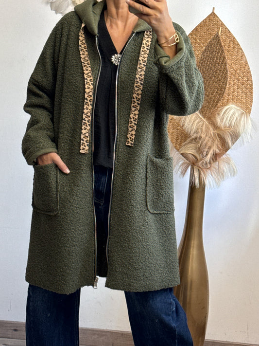 Manteau Jules kaki