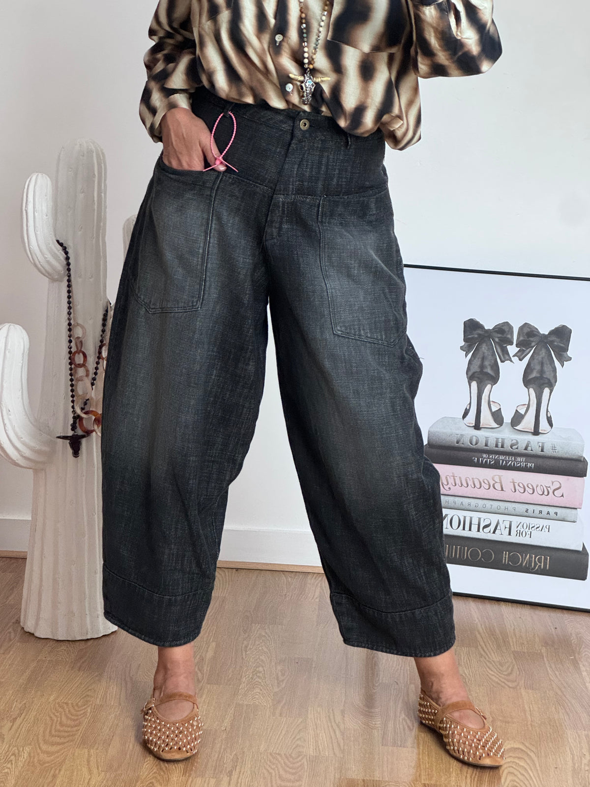 Jeans Trionfale  black Banditas From Marseille