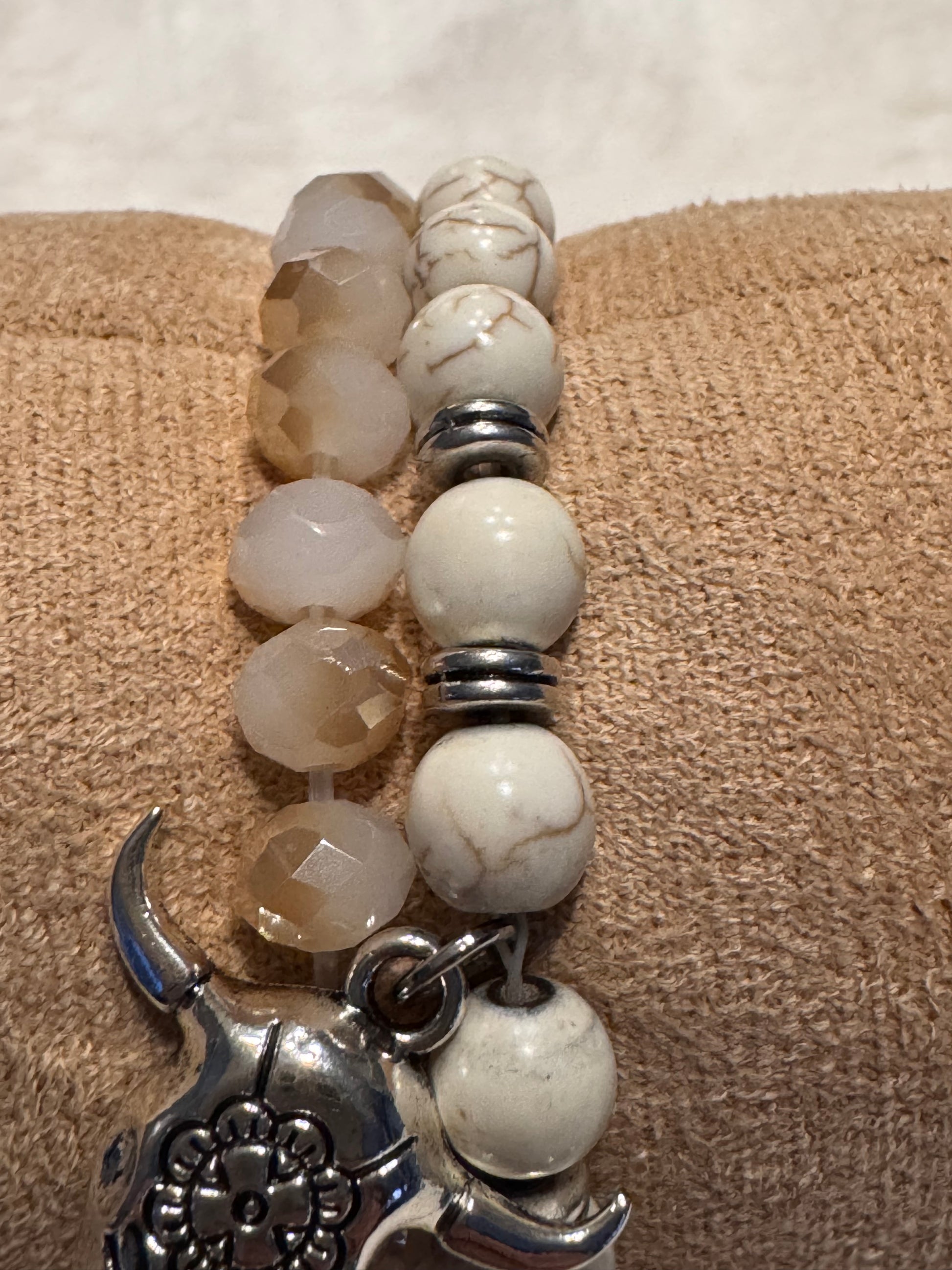 Bracelets tête de buffle