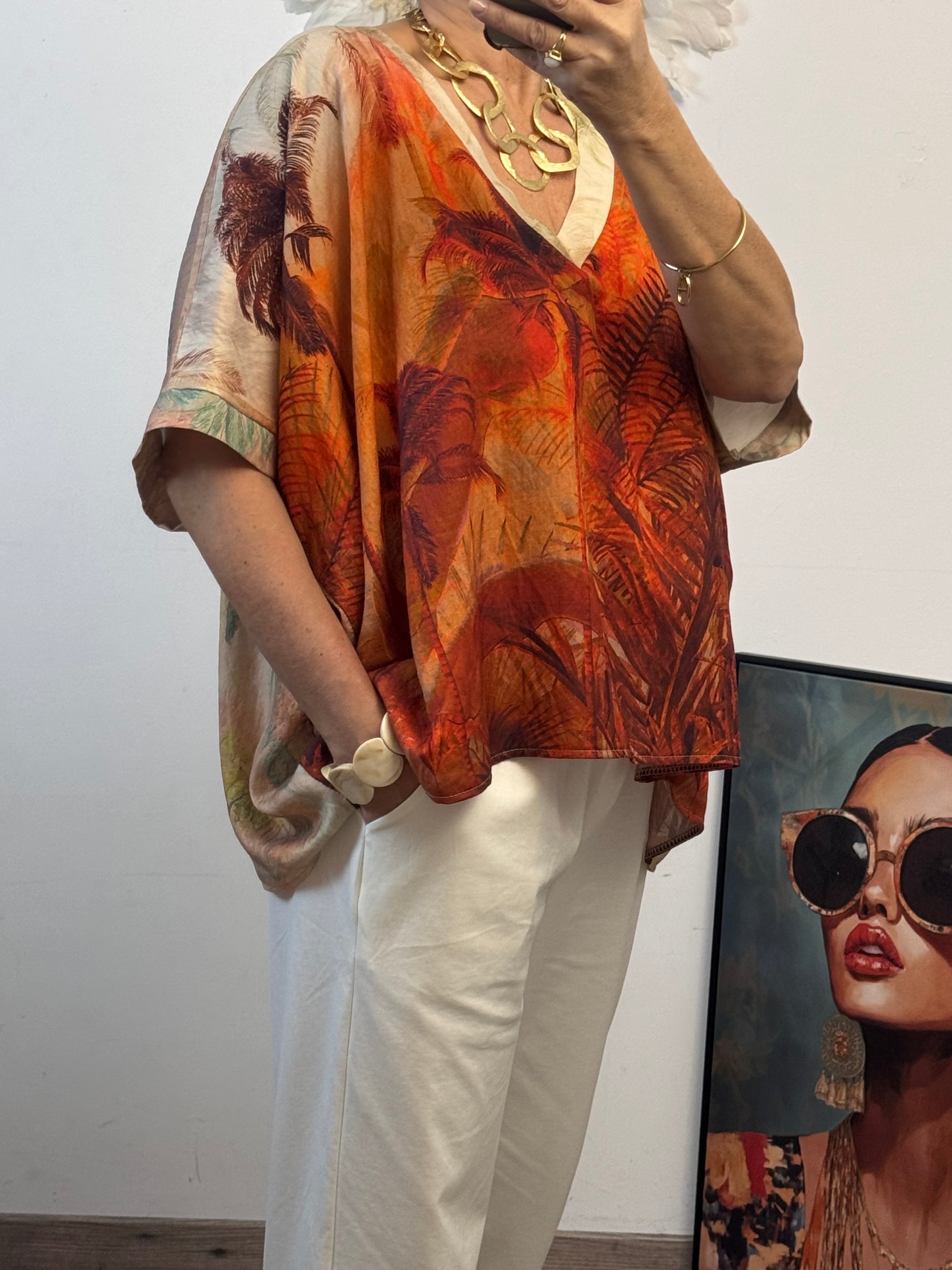 Blouse savane TU 38/48