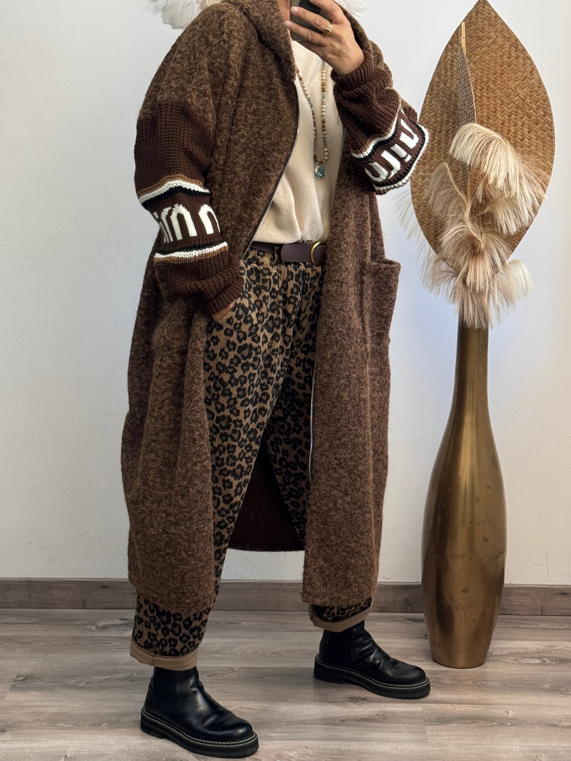 Manteau Esteban marron