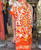 Robe Emma orange