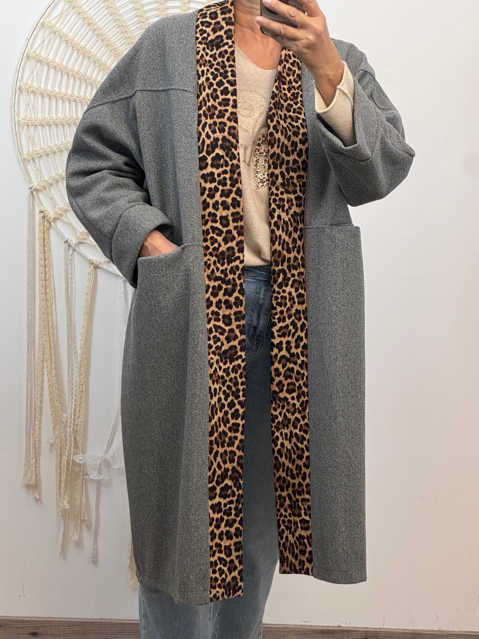 Manteau gris Léo TU 44/50