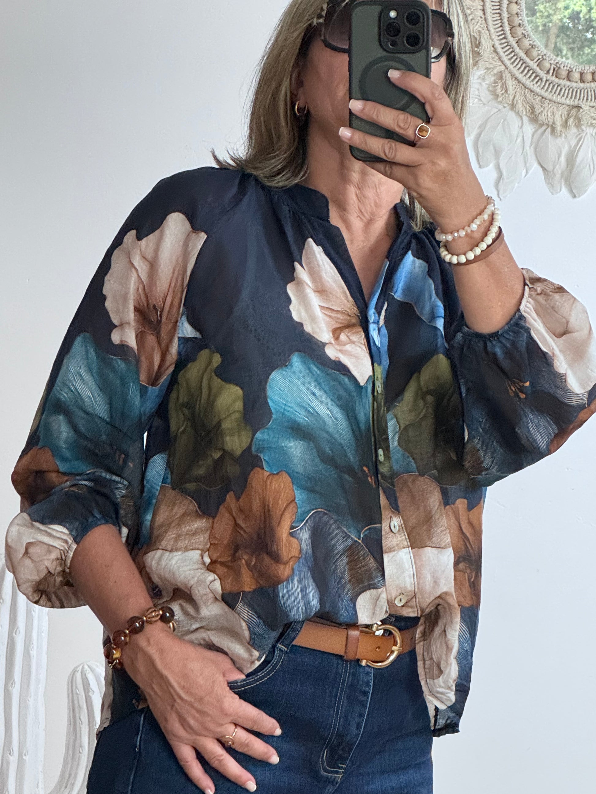 Blouse Lola marine