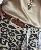 Bermuda ou short Léo camel TU 40/48