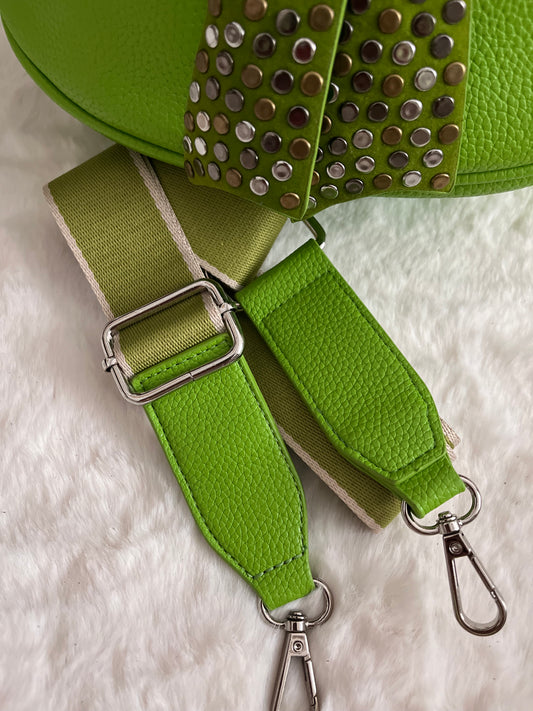 Sac besace bandoulière vert pomme