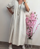 Robe bohème gaz de coton
Léo beige TU 36/46
