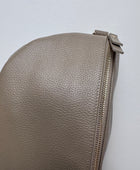 Sac banane cuir beige  + 2 sangles