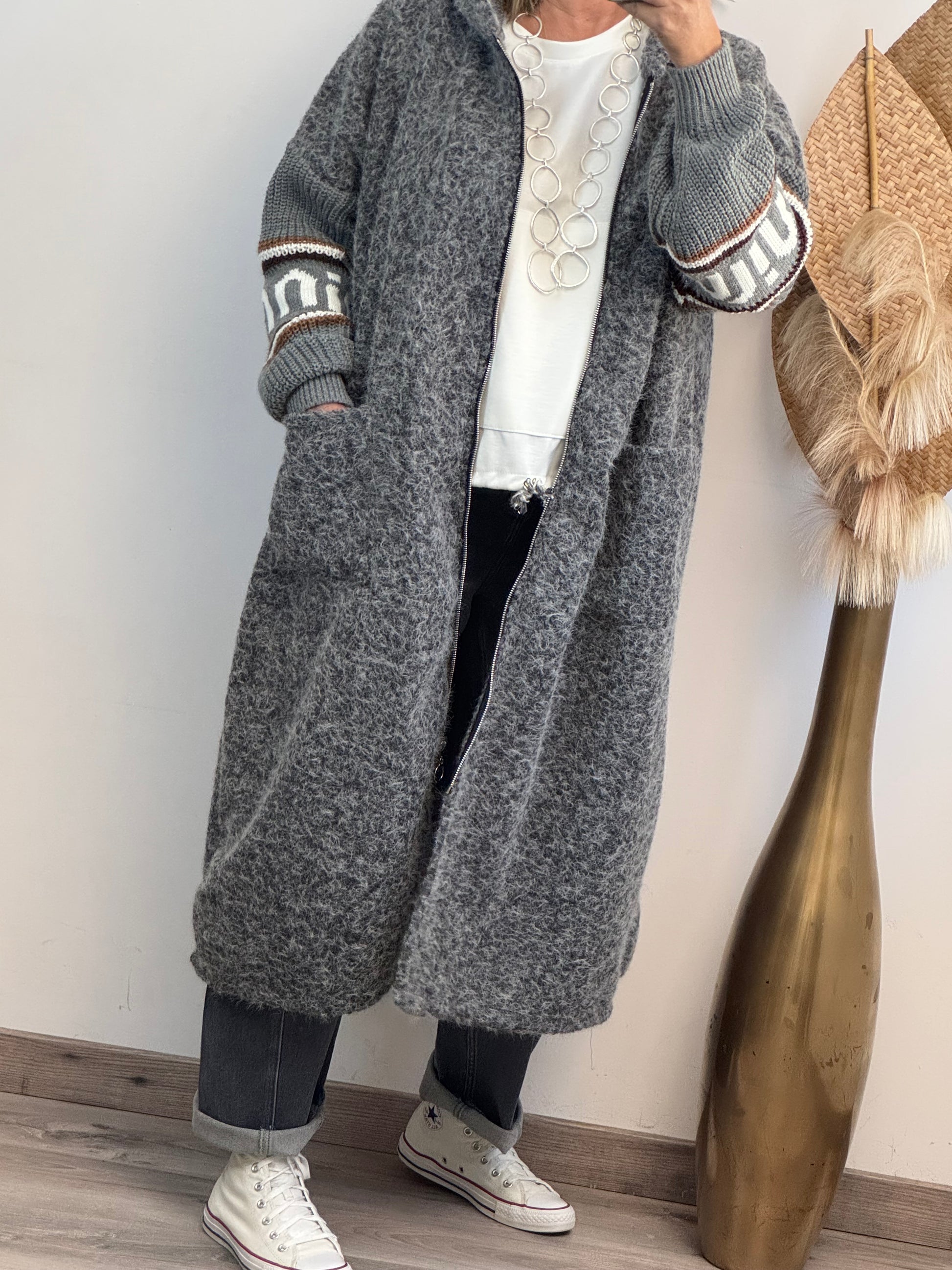 Manteau Esteban gris