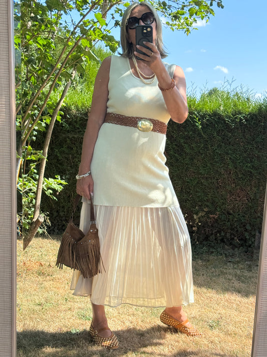 Robe Capucine crème