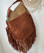 Sac bohème camel