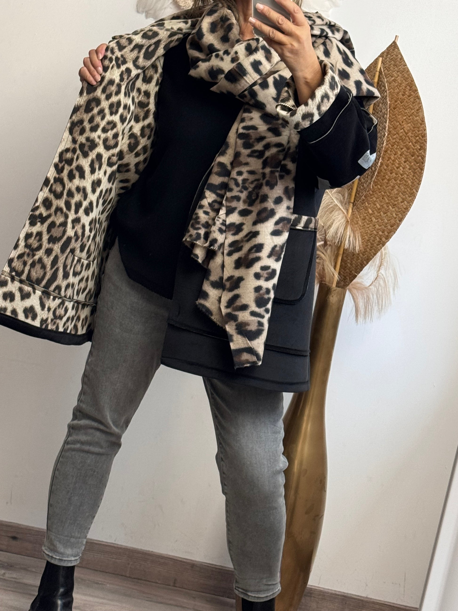 Manteau Paradise noir
