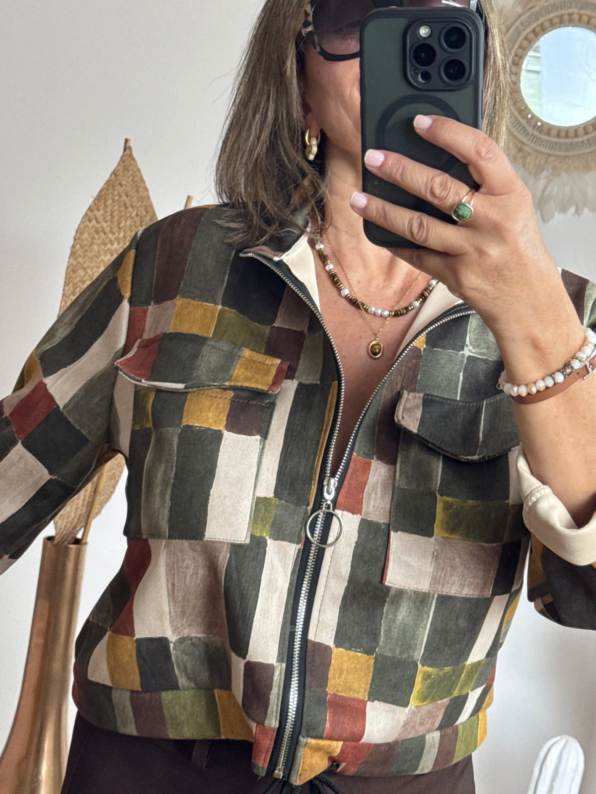 Veste Ambre kaki