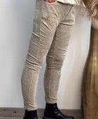 Pantalon velours beige