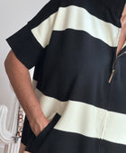 Pull Romy noir jolie forme