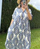 Robe Mila bleu marine TU 44/48