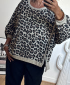 Sweat-shirt oversize LEO TU 38/50