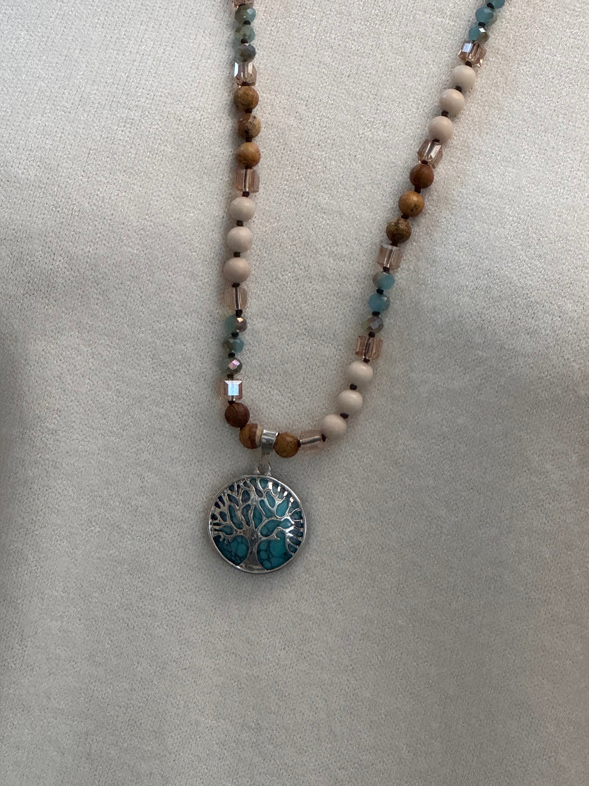 Collier arbre de vie artisanal