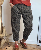 Pantalon Léo taupe TU 40/48